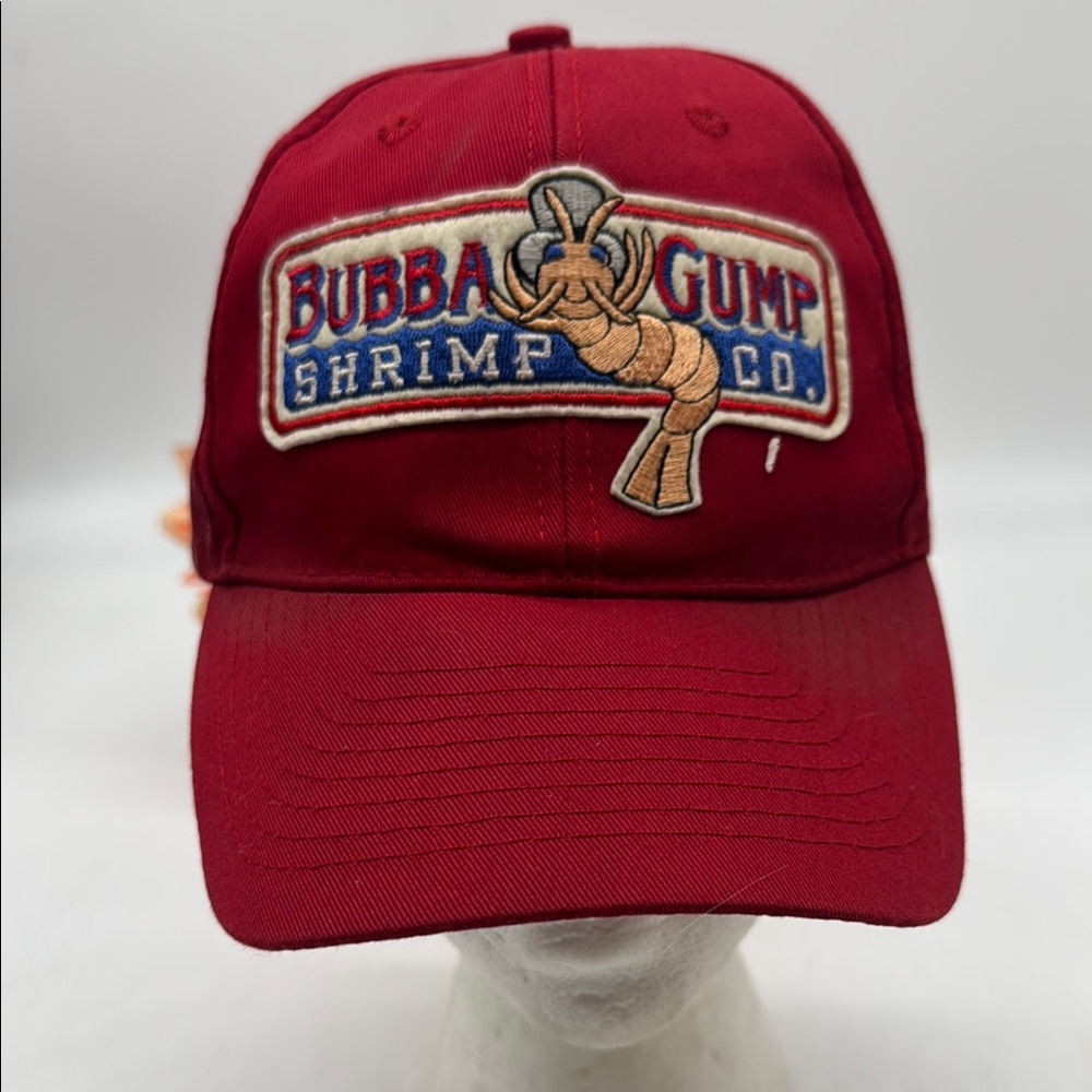 Bubba Gump Shrimp Co. Red Cap Adjustable HT8318